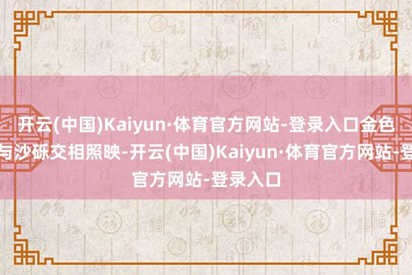 开云(中国)Kaiyun·体育官方网站-登录入口金色的色泽与沙砾交相照映-开云(中国)Kaiyun·体育官方网站-登录入口