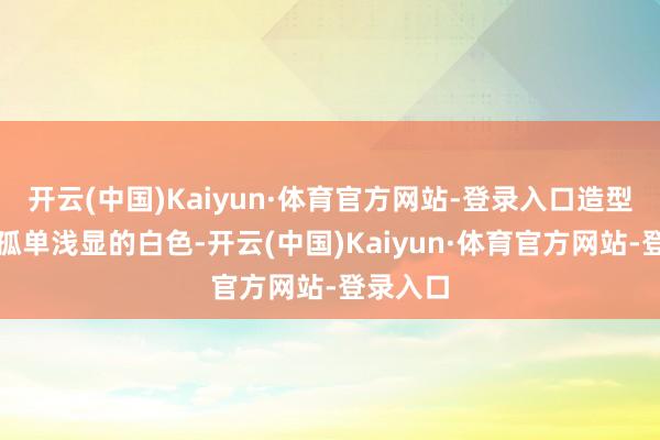 开云(中国)Kaiyun·体育官方网站-登录入口造型依然是孤单浅显的白色-开云(中国)Kaiyun·体育官方网站-登录入口