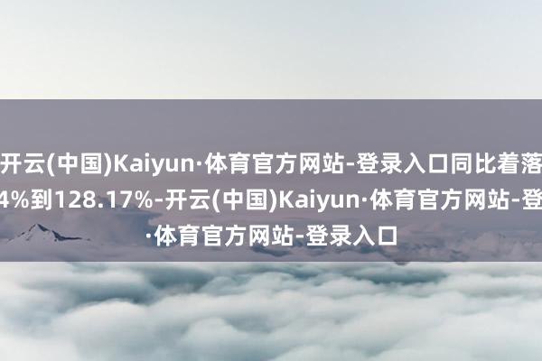开云(中国)Kaiyun·体育官方网站-登录入口同比着落140.24%到128.17%-开云(中国)Kaiyun·体育官方网站-登录入口