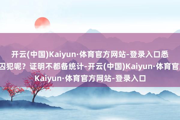 开云(中国)Kaiyun·体育官方网站-登录入口悉数关押了若干个囚犯呢？证明不都备统计-开云(中国)Kaiyun·体育官方网站-登录入口