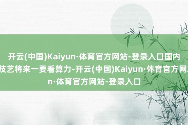 开云(中国)Kaiyun·体育官方网站-登录入口国内数据中心的技艺将来一要看算力-开云(中国)Kaiyun·体育官方网站-登录入口
