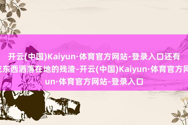 开云(中国)Kaiyun·体育官方网站-登录入口还有孩子在沙发吃东西洒落在地的残渣-开云(中国)Kaiyun·体育官方网站-登录入口