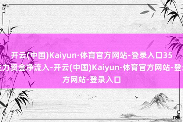开云(中国)Kaiyun·体育官方网站-登录入口35股获主力资金净流入-开云(中国)Kaiyun·体育官方网站-登录入口